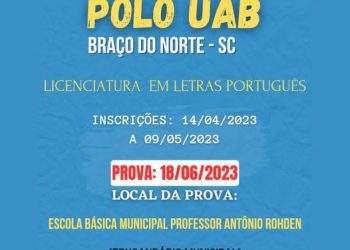 Inscrições para processo seletivo para Licenciatura vão até 9 de maio