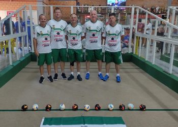 Equipe de Bocha Masculina de São Ludgero disputa a 1ª Copa do Brasil de Clubes de Bocha