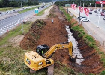 Obras de ampliação das novas vias na BR-101 têm início