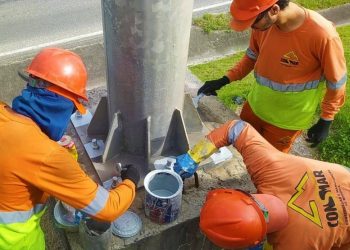 CCR ViaCosteira informa cronograma semanal de obras na BR-101 Sul/SC