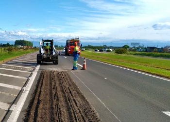 CCR ViaCosteira informa cronograma semanal de obras na BR-101 Sul/SC