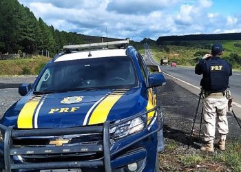 Mais de mil motoristas são flagrados acima da velocidade pela PRF no fim de semana