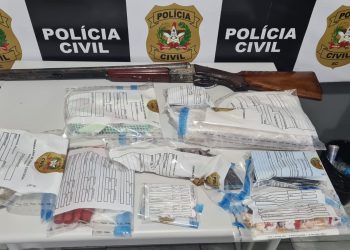 Polícia Civil de Lauro Muller realiza operação em combate ao tráfico de drogas