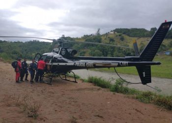 Orleans: homem cai de altura de três metros e fica gravemente ferido