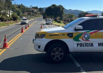 Gravatal: idoso morre atropelado por carro na SC-370