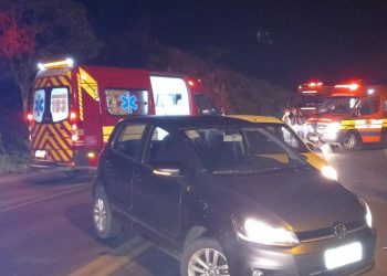 SC-370: duas pessoas ficam feridas em mais um acidente registrado no final de semana