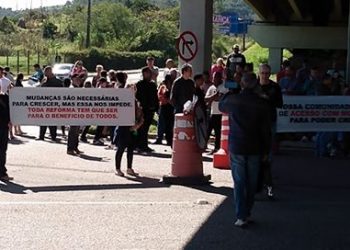 Mudanças nas marginais da BR-101 geram protestos