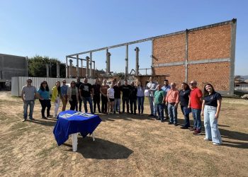 Obras do novo ginásio em Braço do Norte tem reinicio