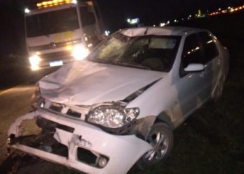 Carroceiro morre em acidente na marginal da BR-101