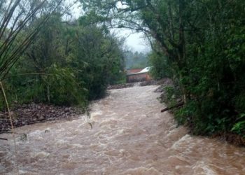 Chuvas: em Praia Grande aulas são suspensas e turistas estão isolados