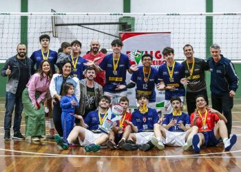 Vôlei sub-17 de Braço do Norte ganha título da Liga Sul de Voleibol