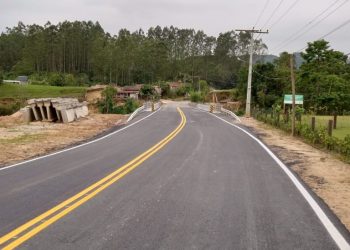 Ponte na SC-436 é reparada e tem trânsito liberado