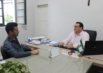 Prefeito em exercício, Alexandre Pereira, faz visitas as obras em andamento