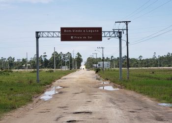 Acesso à Praia do Sol deverá ser pavimentado