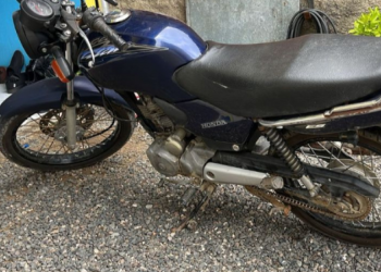 Motocicleta furtada em São Ludgero é encontrada em Tubarão