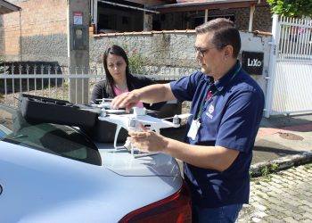 Drone sobrevoará bairros em São Ludgero em busca de focos do mosquito Aedes Aegypti