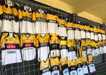 Criciúma fará exposição de camisas do clube no Nações Shopping