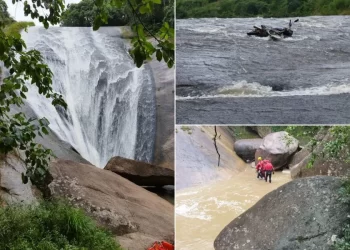 Corpo de motociclista é encontrado em cachoeira