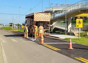 CCR ViaCosteira informa cronograma semanal de obras na BR-101 Sul/SC