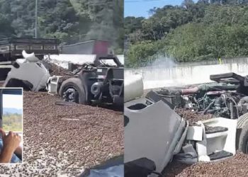 Tubaronense morre em grave acidente