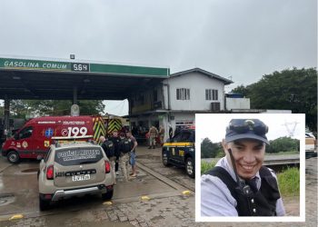 Jaguaruna: frentista é morto com tiro na cabeça em pátio de posto de gasolina