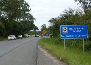 Avançam tratativas para retomada da obra na SC-108 no Sul do Estado