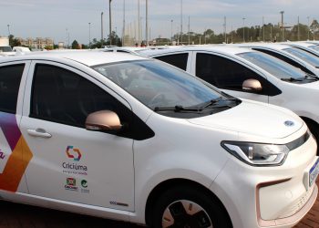 Criciúma economiza mais de R$ 130 mil em um mês com carros elétricos