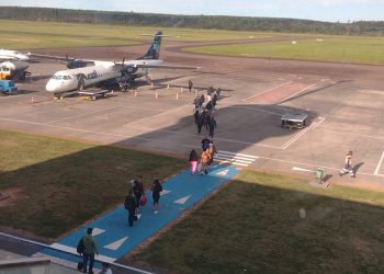 Jaguaruna: movimento aumenta no aeroporto Humberto Bortoluzzi