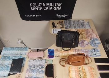 Quadrilha de mulheres é presa com notas falsas