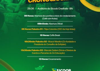 Jornada Empreendedora reúne cases de sucesso em Braço do Norte no dia 29 de junho