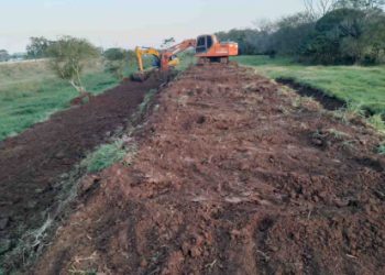 Contenção será expandida para evitar as cheias