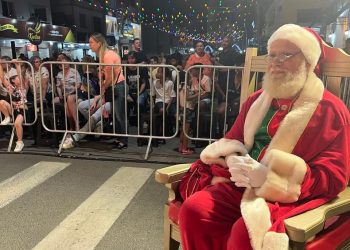 Papai Noel chegará no dia 03 em Braço do Norte