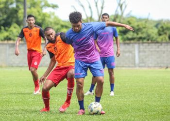 Hercílio Luz perde para o Caravaggio em jogo-treino