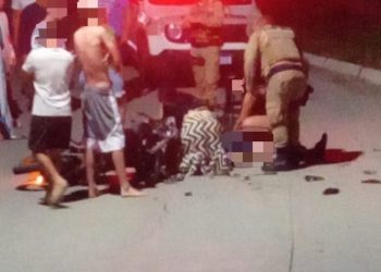 Colisão frontal entre motos mata jovem e condutor embriagado é preso