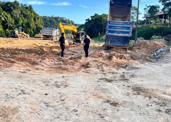Pinheiral: obras de pavimentação são retomadas