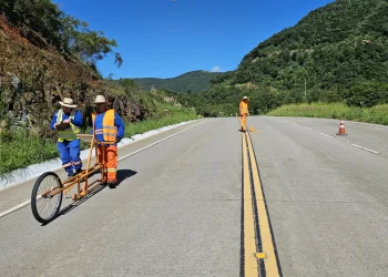 DNIT inicia ações para avaliar a qualidade do pavimento na Serra da Rocinha