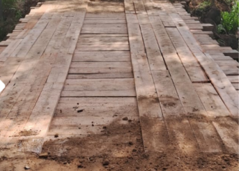 Obra de manutenção na ponte no Canto dos Martins, Vargem do Cedro, é concluída e tráfego está liberado