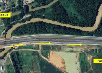 BR-101 terá desvios entre Tubarão e Capivari pelos próximos dois meses