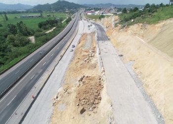 Última detonação de rochas nas obras da BR-101, em Capivari de Baixo, acontece hoje