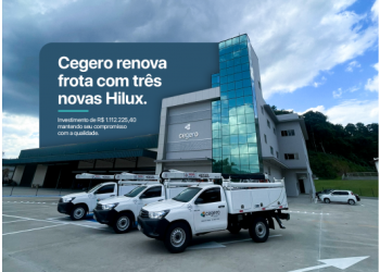 Cegero renova frota com três novas Hilux