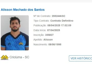 Alisson tem nome publicado no BID e já pode atuar pelo Tigre