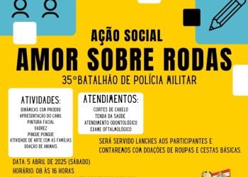 Braço do Norte: Ação Social “Amor Sobre Rodas” leva serviços e atividades à comunidade
