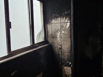 Orleans: Incêndio atinge apartamento em prédio na região central