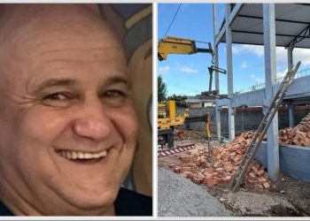 Trabalhador morre soterrado após desabamento de laje