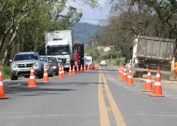 Obras exigem atenção dos motoristas na rodovia SC-108 a partir desta quarta-feira