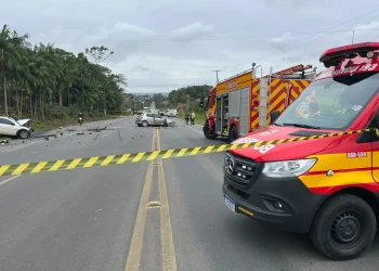 Motorista morre em acidente na SC-108 em Cocal do Sul
