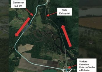 SC apresenta projeto de contorno no Morro dos Cavalos ao governo federal
