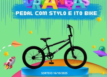 PROMOÇÃO PEDAL COM STYLO E ITO BIKE