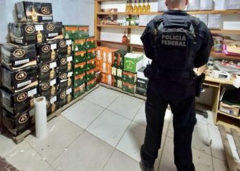 PF deflagra operação contra contrabando de bebidas em cidades da região