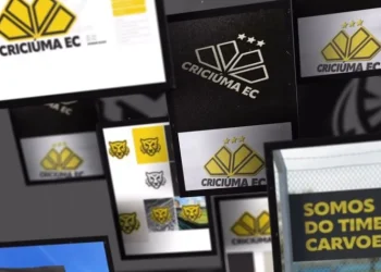 Criciúma apresenta escudo modernizado para a próxima temporada